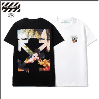 Áo thun Off White tay ngắn thời trang hoàn toàn bằng vải cotton