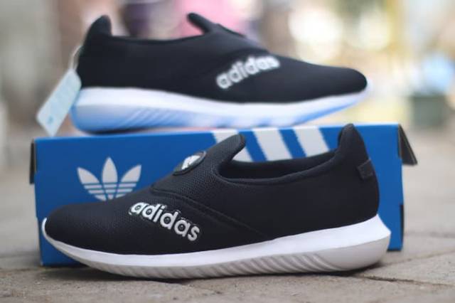 Giày Lười Adidas Thiết Kế Giản Dị Dành Cho Nữ Và Nam