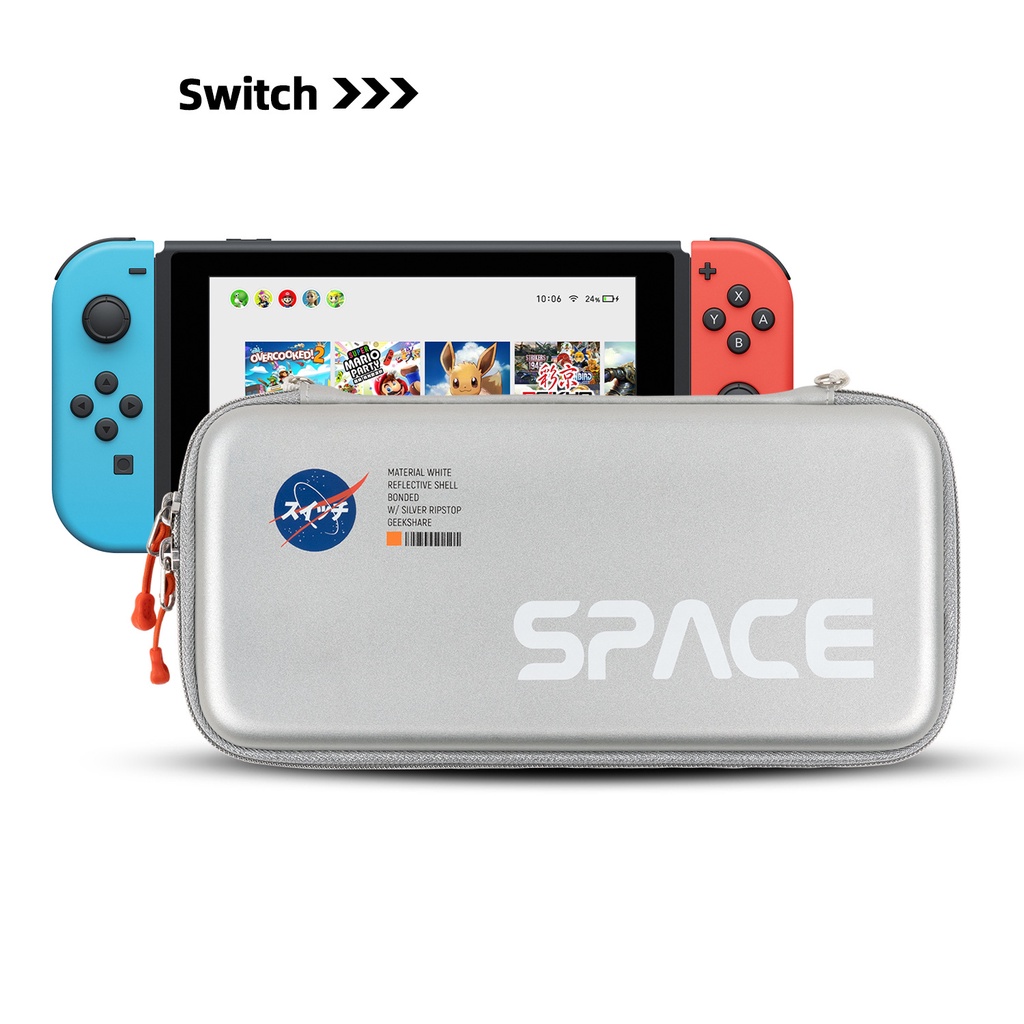 Túi Cứng Đựng Máy Chơi Game Switch V1 V1 Và Lite Họa Tiết Phi Hành Gia Dễ Thương