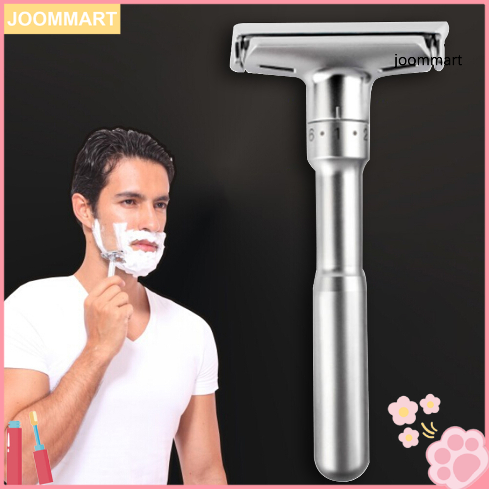 (Hàng Mới Về) Dao Cạo Râu Thủ Công Hai Mặt Điều Chỉnh Được Với 5 Lưỡi K1
