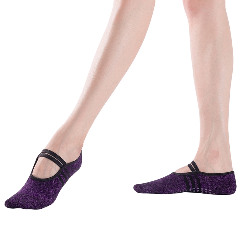 Vớ cotton tập Yoga chống trượt