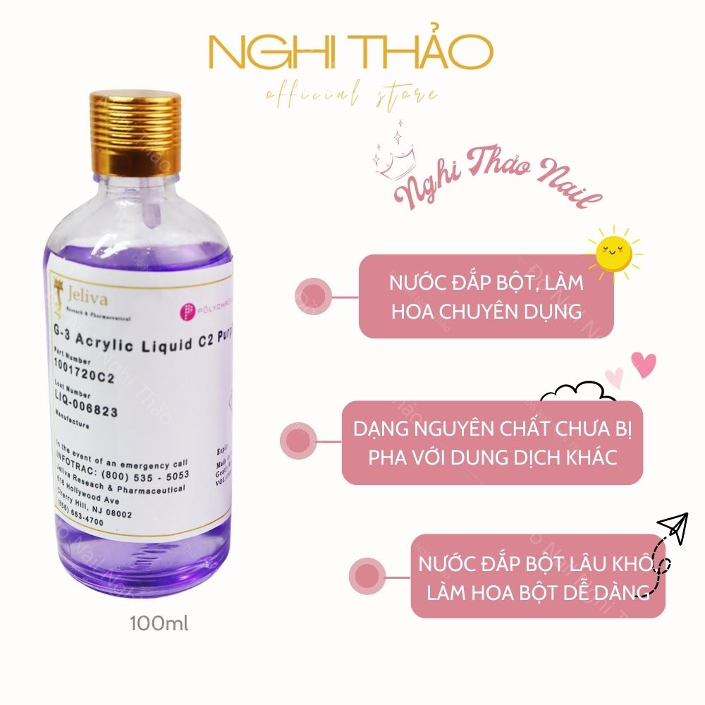 Nước đắp bột nặn hoa NGHI THẢO