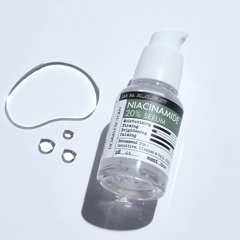 Tinh chất Derma Factory Niacinamide 20% Serum