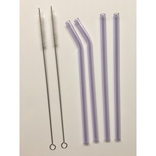 Ống hút thủy tinh (4 ống hút+ 2cọ rửa+1 hộp đựng)