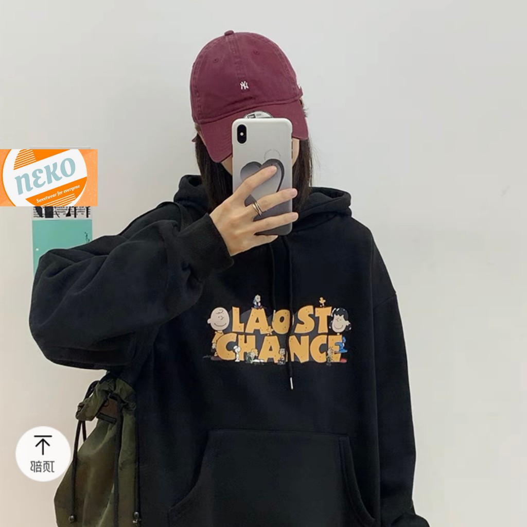 Áo khoác Hoodie Changce nỉ form rộng Unisex AHD 06