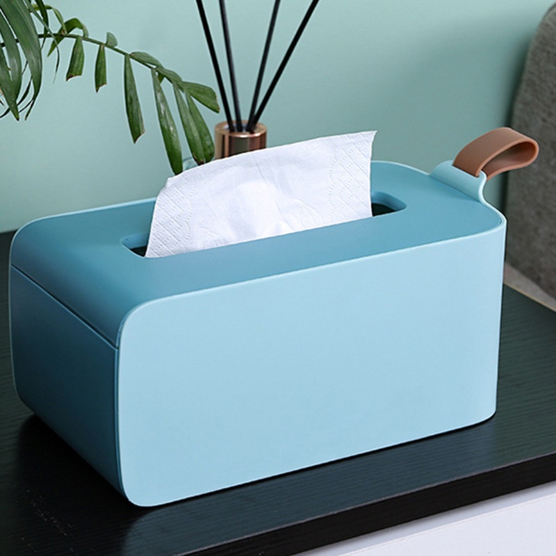 Giá Đỡ Khăn Giấy Hình Chữ Nhật Tiện Dụng Cho Gia Đình / Văn Phòng
