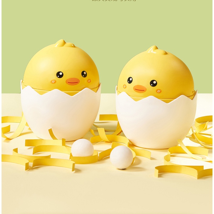 Thùng Rác Mini Để Bàn Nắp Lật mẫu Gà Con Cute, Dễ Thương, Hộp Kệ Rác Đựng Bút, Mỹ Phẩm Decor