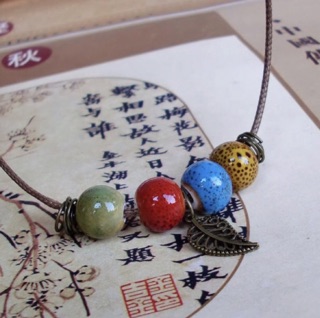 DÂY ĐEO CỔ - 4 hạt tròn