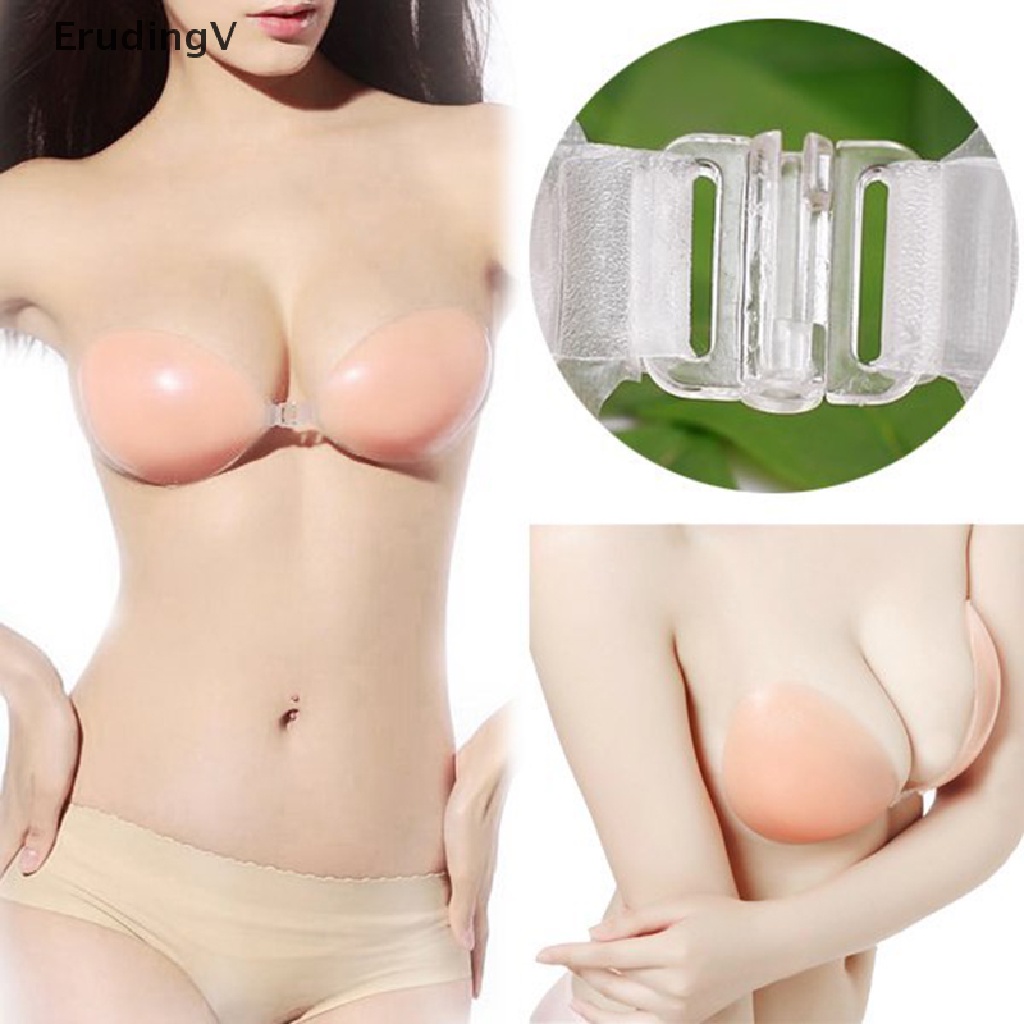 [ErudingV] A B C D Silicone Dán Nâng Ngực Không Dây Vô Hình
