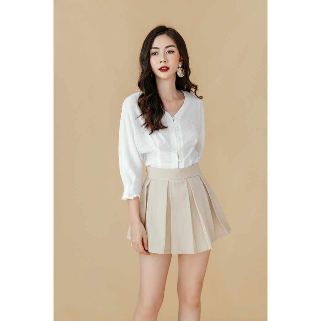 Chân váy xòe xếp ly - 20Again