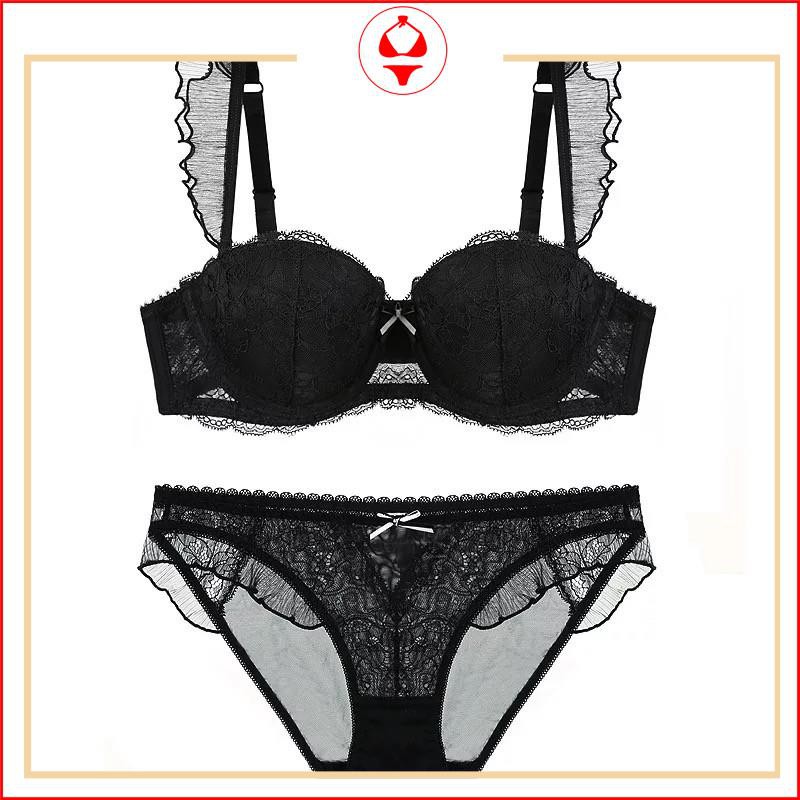 BỘ ĐỒ LÓT 💥CÓ LÓT XOÀI SIÊU ĐẨY 💥 Cenka bèo mút xoài siêu nâng ngực và tạo khe C337 | BigBuy360 - bigbuy360.vn