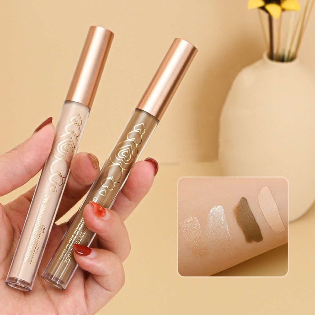 Che khuyết điểm BOBEINI tạo khối highlights Embellish Beauty Liquid Concealer LAMEILA mịn nhẹ tự nhiên LAML32 BOBE05