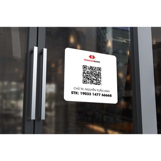 Decal Số Tài Khoản Dán Kính