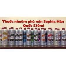 Màu nhuộm phủ bóng sophia hàn quốc 530ml