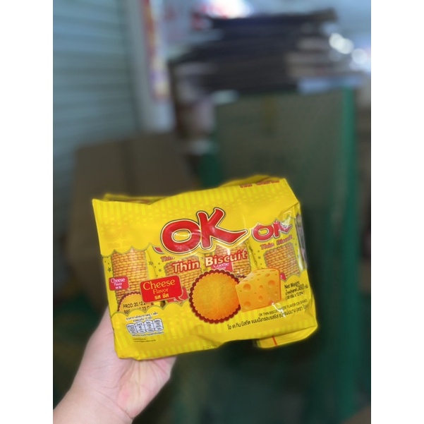 BÁNH OK THIN CRACKER THAILAND