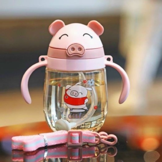 Bình tập uống Hình heo