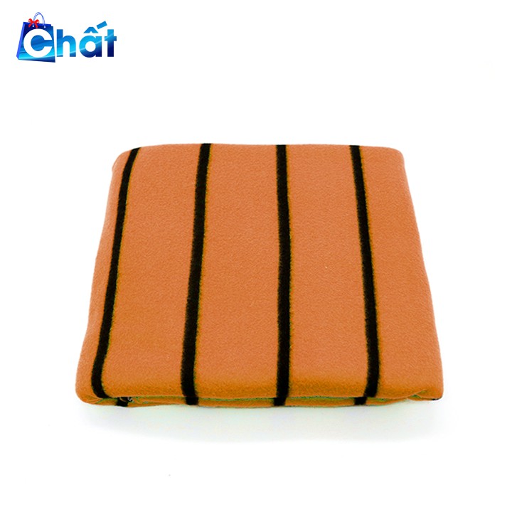 Chăn ngủ văn phòng cá nhân chất liệu nỉ 110 x 200cm (XANH DƯƠNG)