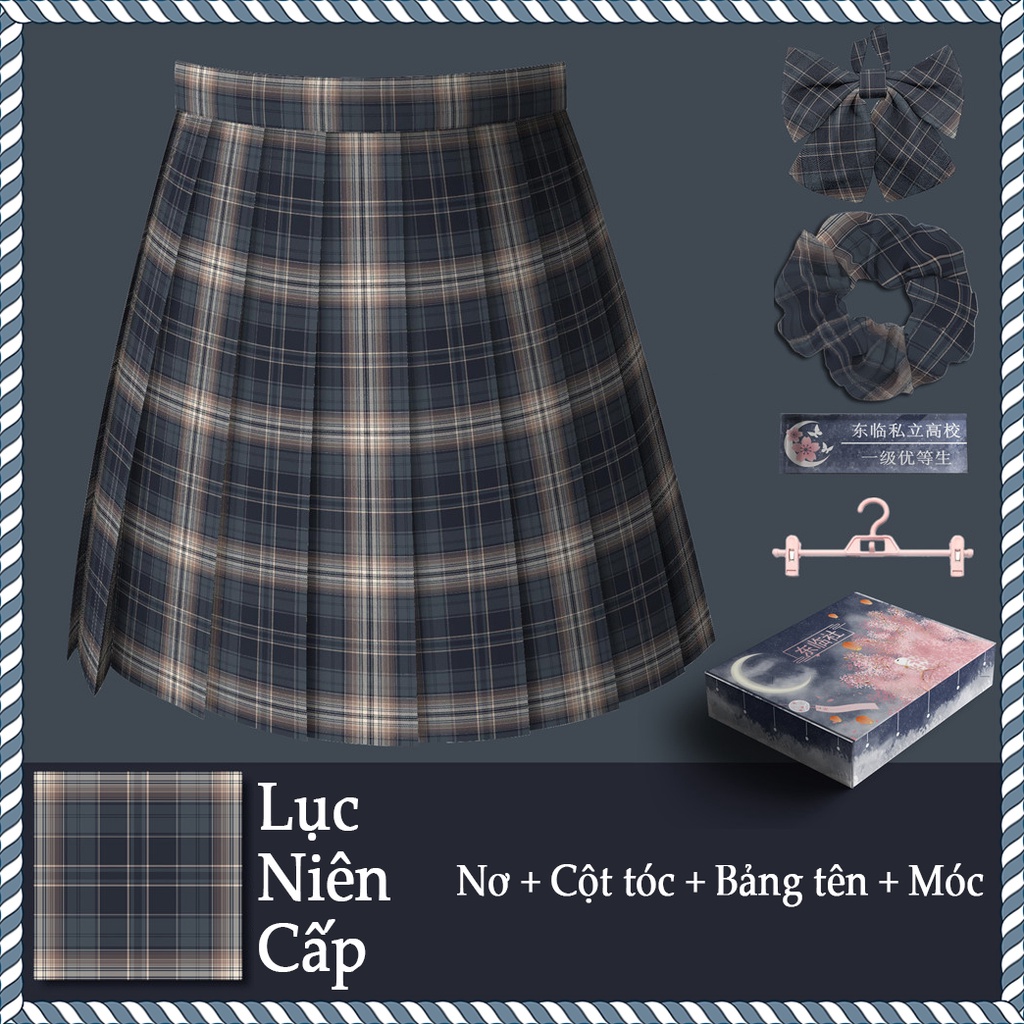 [Đông Lâm Xã] Lục Niên Cấp – Chân váy xếp ly đồng phục Seifuku/JK