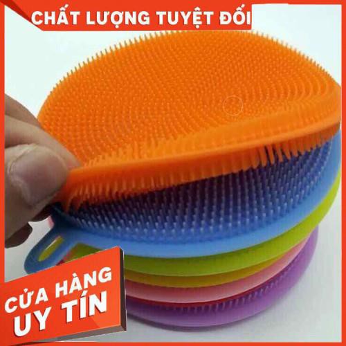 Miếng rửa bát lót tay silicon đa năng