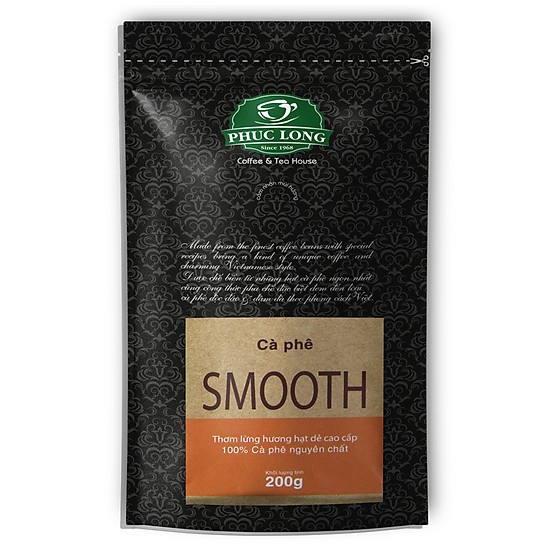 Cà Phê Smooth 200GR - Phúc Long Coffee &amp; Tea