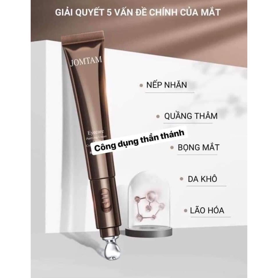 Kem Dưỡng Mắt Tích Hợp Máy Rung Massage JOMTAM Giảm Quầng Thâm Bọng Mắt - Eyecare Electric Eye Cream | BigBuy360 - bigbuy360.vn