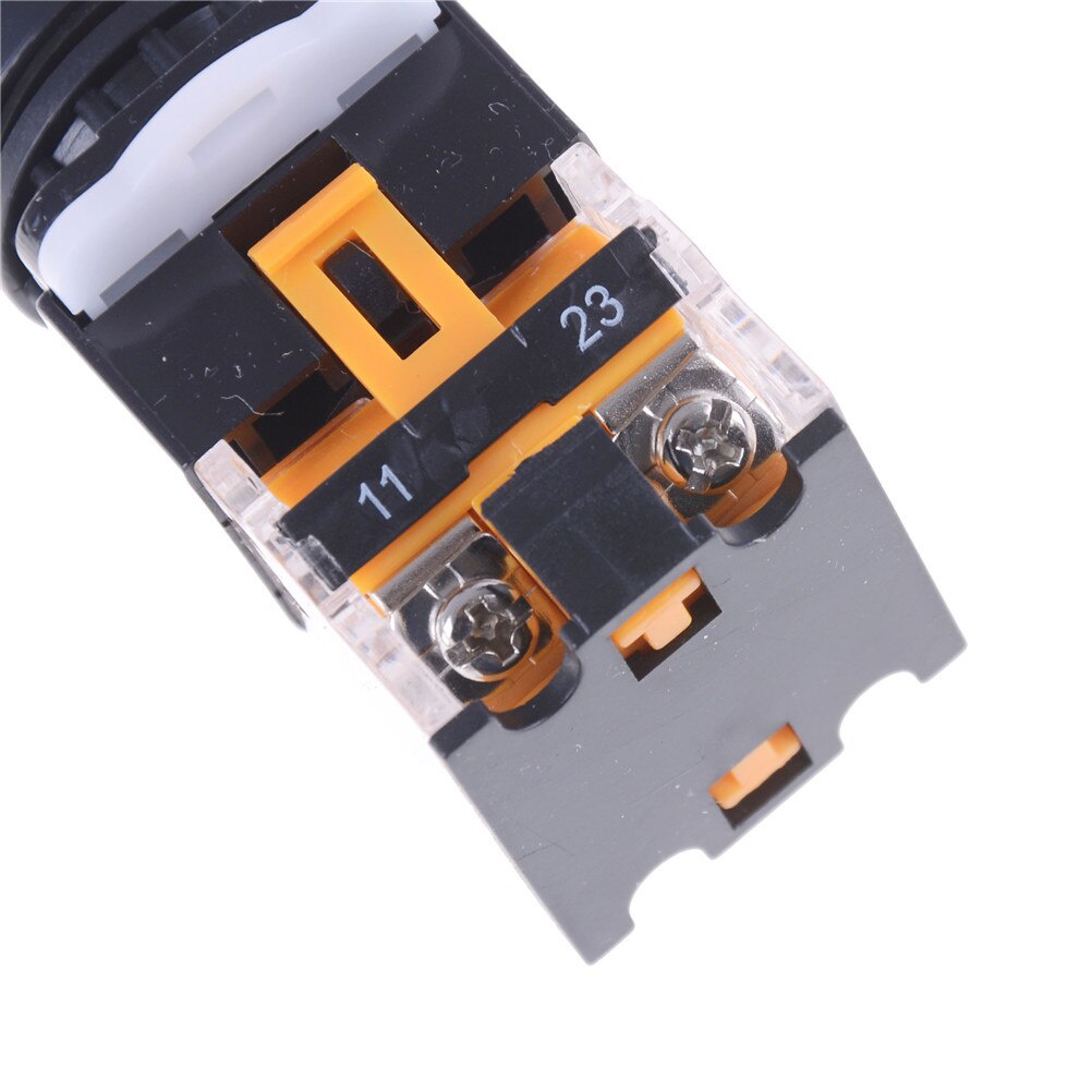 Nút Nhấn Nhả MÀU Đỏ LA38-11- 440V 10A , Nút Nhấn Màu Đỏ   phi 22mm