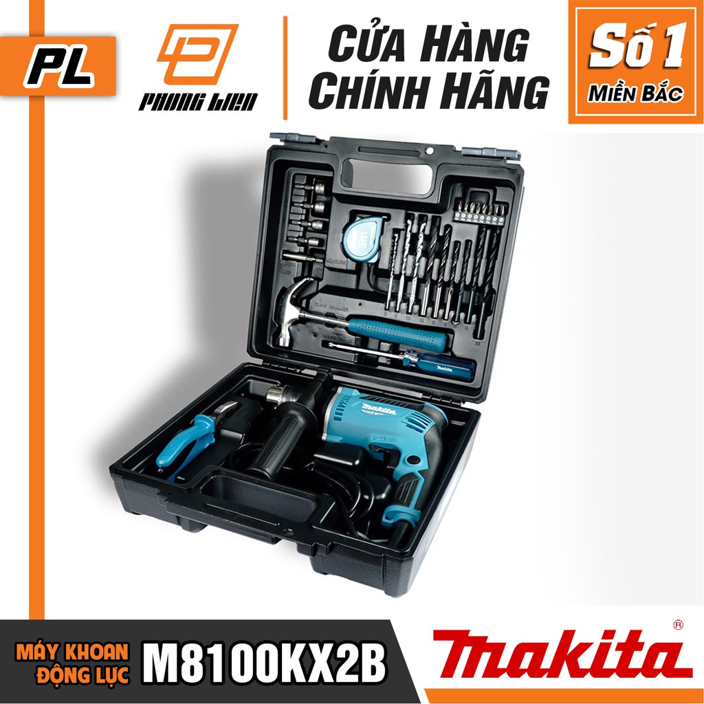 Máy Khoan Động Lực Makita M8100KX2B  - Hàng Chính Hãng