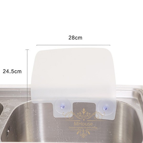 Combo 2 Tấm Chắn Nước Bồn Rửa Chén,Tấm Chắn Dầu Mỡ,Dụng Cụ Nhà Bếp