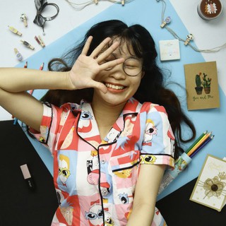 Đồ bộ mặc nhà lụa .