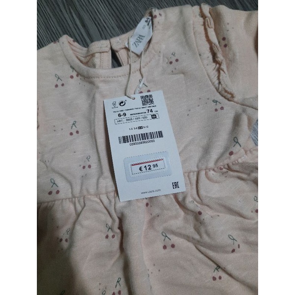 Váy zara kid auth newtag sz 6/9m