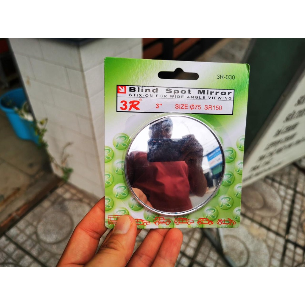Gương Cầu Lồi Cho Xe Tải ,Xe Bus, Xe Container 3R-030 75mm ,3R-033 95mm Chính Hãng 3R