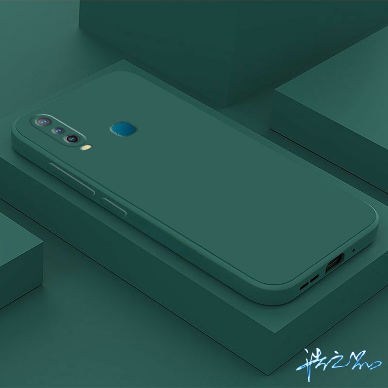 Ốp Điện Thoại Silicone Mềm Màu Trơn Cho Vivo Y20 20I 15S 33S 11 21T 21 15 12 V11 V11i S1 Pro Y12A 12S 10 50 30 91C V9 85 20S