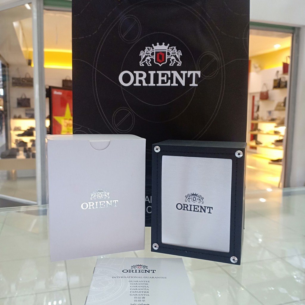 Đồng Hồ Nam Orient SUNE5001W0 , Chính Hãng Full Box , Quartz [Full Box + Sổ BH Toàn Cầu] Dây Thép