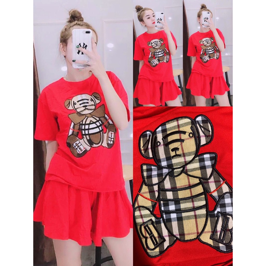 Set bộ đùi gấu mặc nhà  - nhiều màu xinh xắn dễ thương - cực HOT- dành cho quý cô / CÓ SIZE XXL