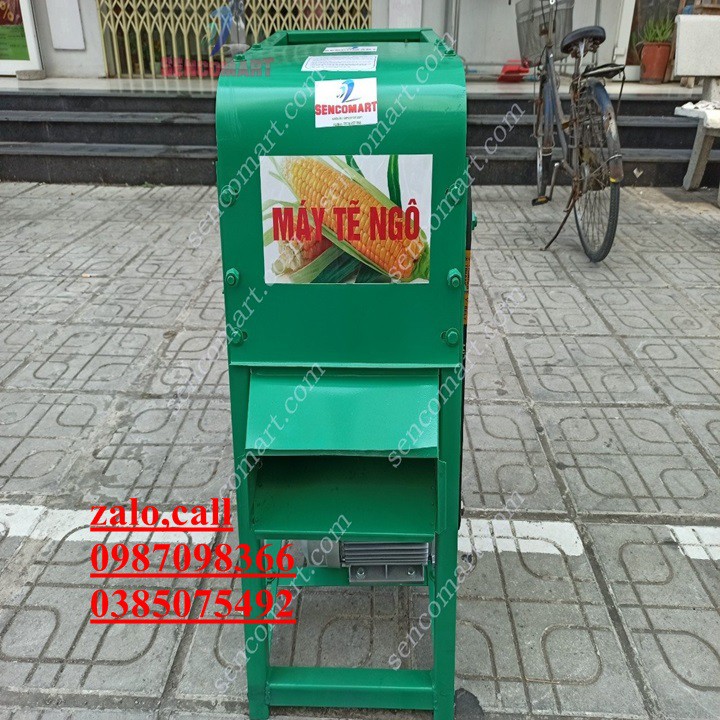 Khung máy tách hạt ngô khô chuyên dùng motor 1kw-1,5kw