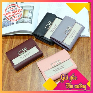 Ví nữ mini cầm tay ForeverYoung mẫu mới nhất, ví nữ dài, ví bóp nữ, ví da nữ, túi ví, ví tiền, VN06.