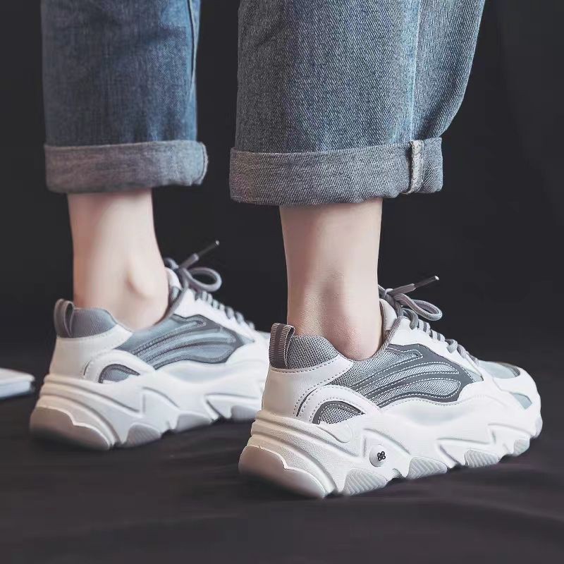 Giày thể thao nữ 2 màu cá tính hottrend mùa đông 2020