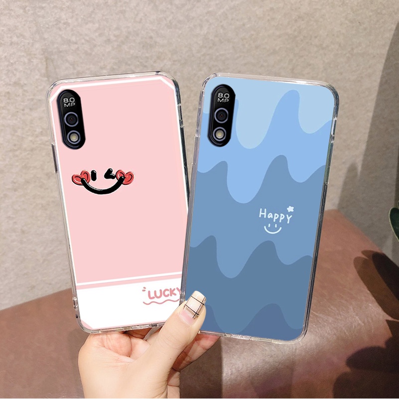Ốp lưng Vsmart BEE / BEE 3 / LIVE / STAR mặt cười, họa tiết caro đơn giản đẹp cute