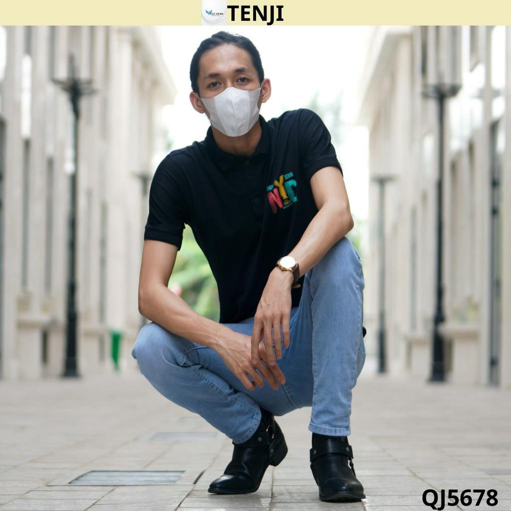 Quần jean nam xanh QDJ05678M không rách gối chất bò cao cấp co dãn 4 chiều cực đẹp quần trơn Nhiều mẫu mới