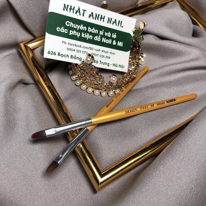 Cọ đắp gel, bút đắp gel tròn Ouli