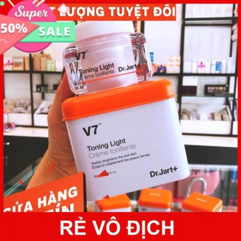 ( 💥MẪU VUÔNG DATE 2023 🌷) Kem Dưỡng Trắng Da V7 Toning Light Dr.Jart 50Ml - fullsize | BigBuy360 - bigbuy360.vn