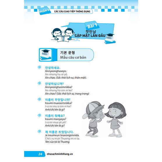 Sách - 2500 câu giao tiếp tiếng Hàn(bìa mềm) Tặng kèm Bookmark