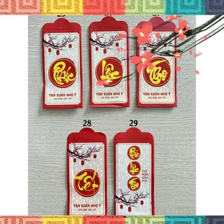 [Rẻ Vô Địch] Combo 500 bao lì xì Tết mix màu