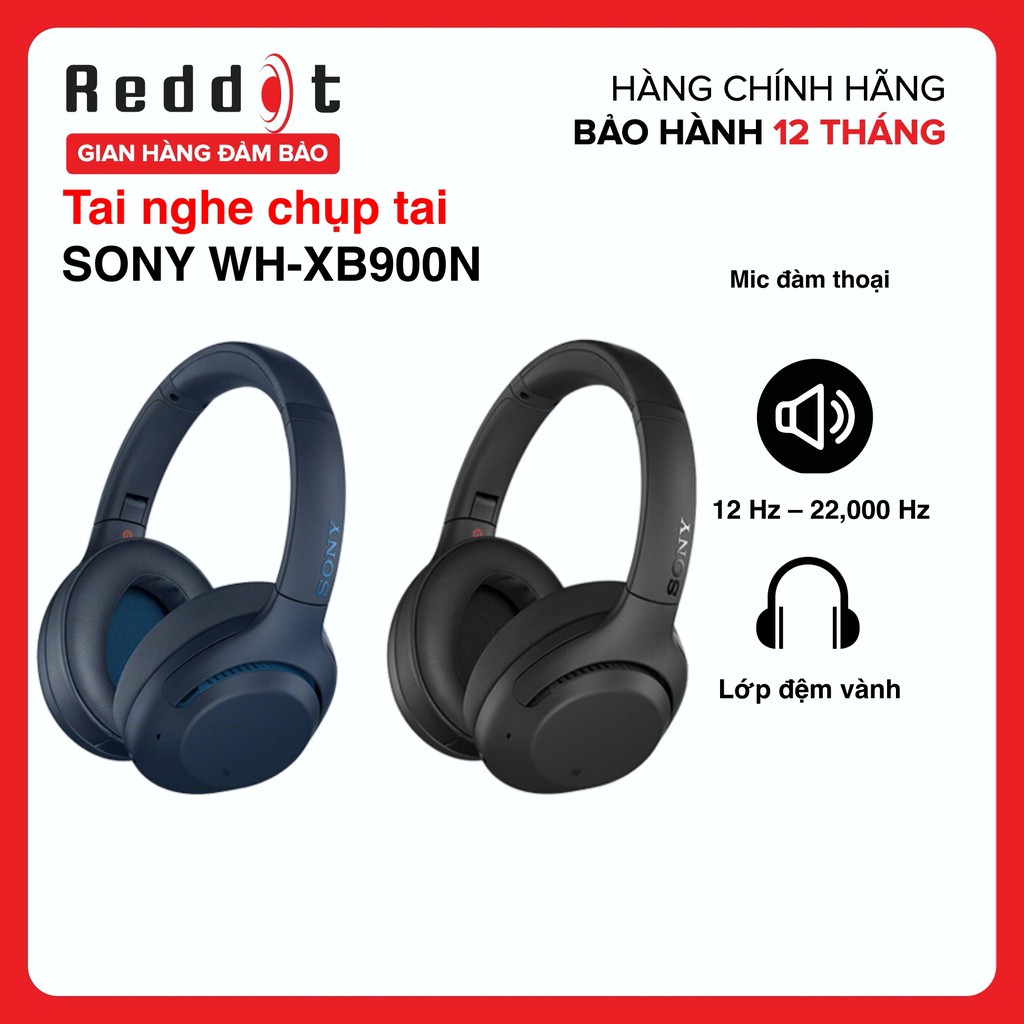 Tai Nghe Không Dây EXTRA BASS Chống Ồn SONY WH-XB900N