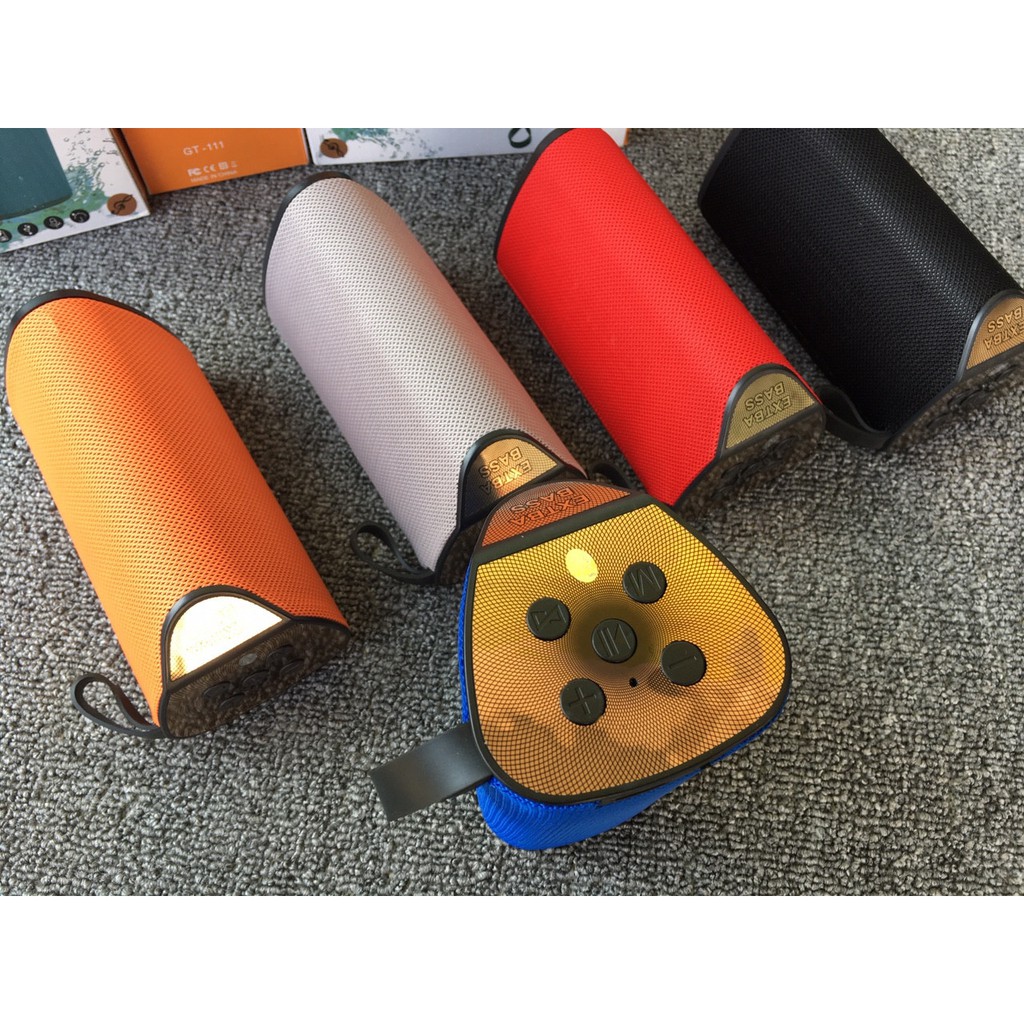 Loa Bluetooth GT-111 Loa kép Âm thanh lớn Extba Bass Nghe nhạc cực hay - Bảo hành 6 tháng