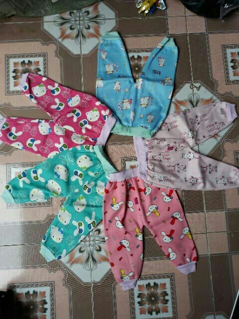 Combo 5 Quần Carter Nỉ Lông Dày Dặn Cho Bé Gái