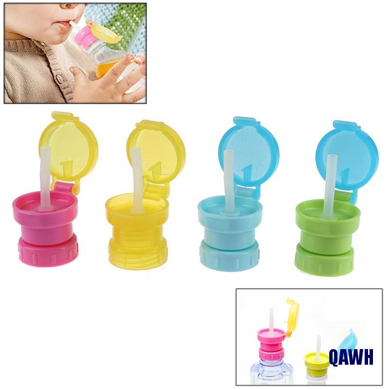 Nắp Bình Nước Kèm Ống Hút Cho Bé