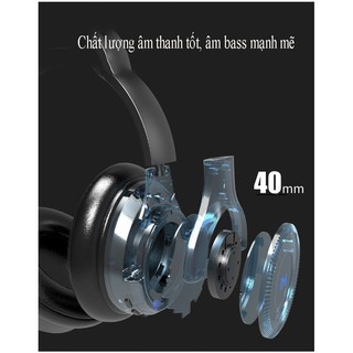 Tai nghe chụp tai bluetooth zealot thể thao giảm tiếng ồn B26T - hàng chính hãng
