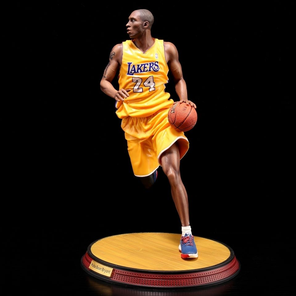 Mô Hình Cầu Thủ Bóng Rổ Mamba Kobe Bryant James Lakers Màu Đen Làm Quà Tặng Trang Trí Cho Bé Trai