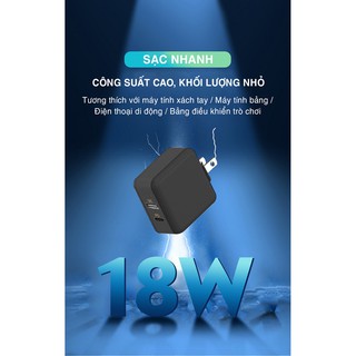 Củ sạc nhanh Bagi chuẩn PD Type-C 18W CE-PD18